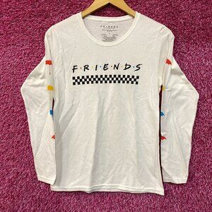 Friends the Television Series Logo Long Sleeve T-Shirt Small